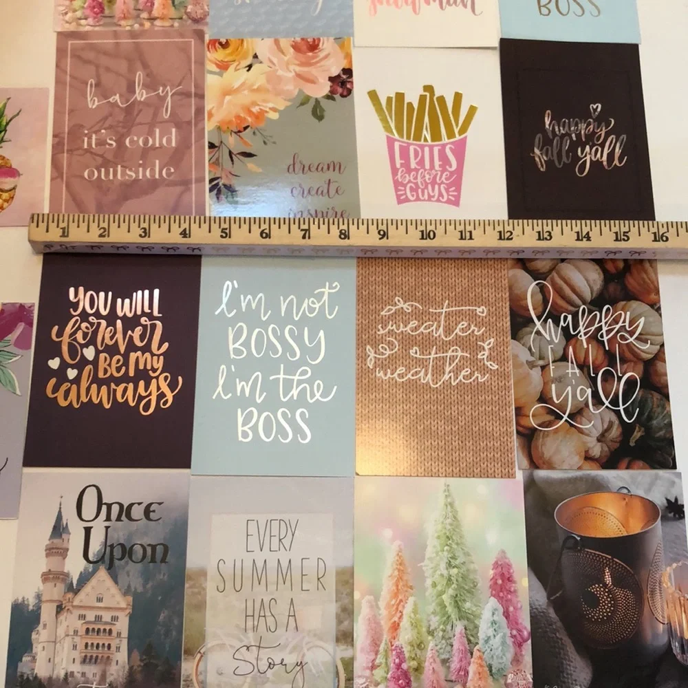JESSICA HARTS PLANNER CARDS Jessica Hearts paper cards Planning Papers